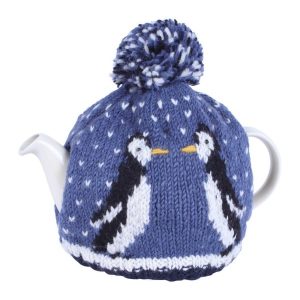 Penguins tea cosy